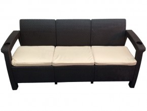 Диван Yalta Sofa 3 Set шоколадный в Горнозаводске - gornozavodsk.magazin-mebel74.ru | фото