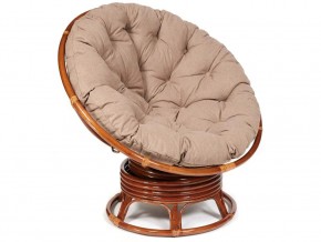 Кресло-качалка Papasan w 23/01 B с подушкой Pecan, экошерсть Коричневый в Горнозаводске - gornozavodsk.magazin-mebel74.ru | фото