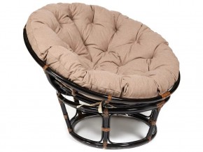 Кресло Papasan 23/01 W с подушкой Antique brown, экошерсть Коричневый в Горнозаводске - gornozavodsk.magazin-mebel74.ru | фото