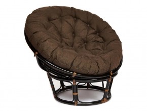 Кресло Papasan 23/01 W с подушкой Antique brown, ткань Коричневый в Горнозаводске - gornozavodsk.magazin-mebel74.ru | фото